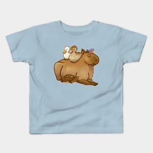 Friendly Capybara Kids T-Shirt